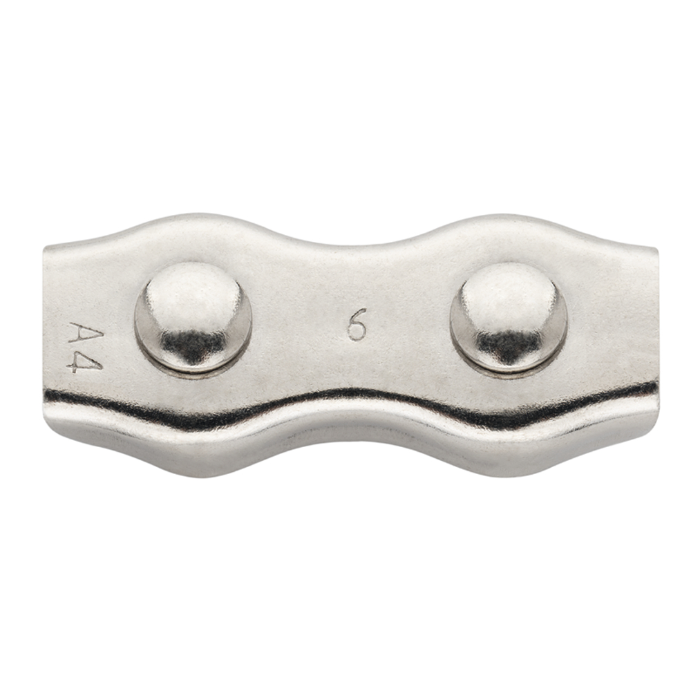 Serre-câble plat double - Inox A4 image