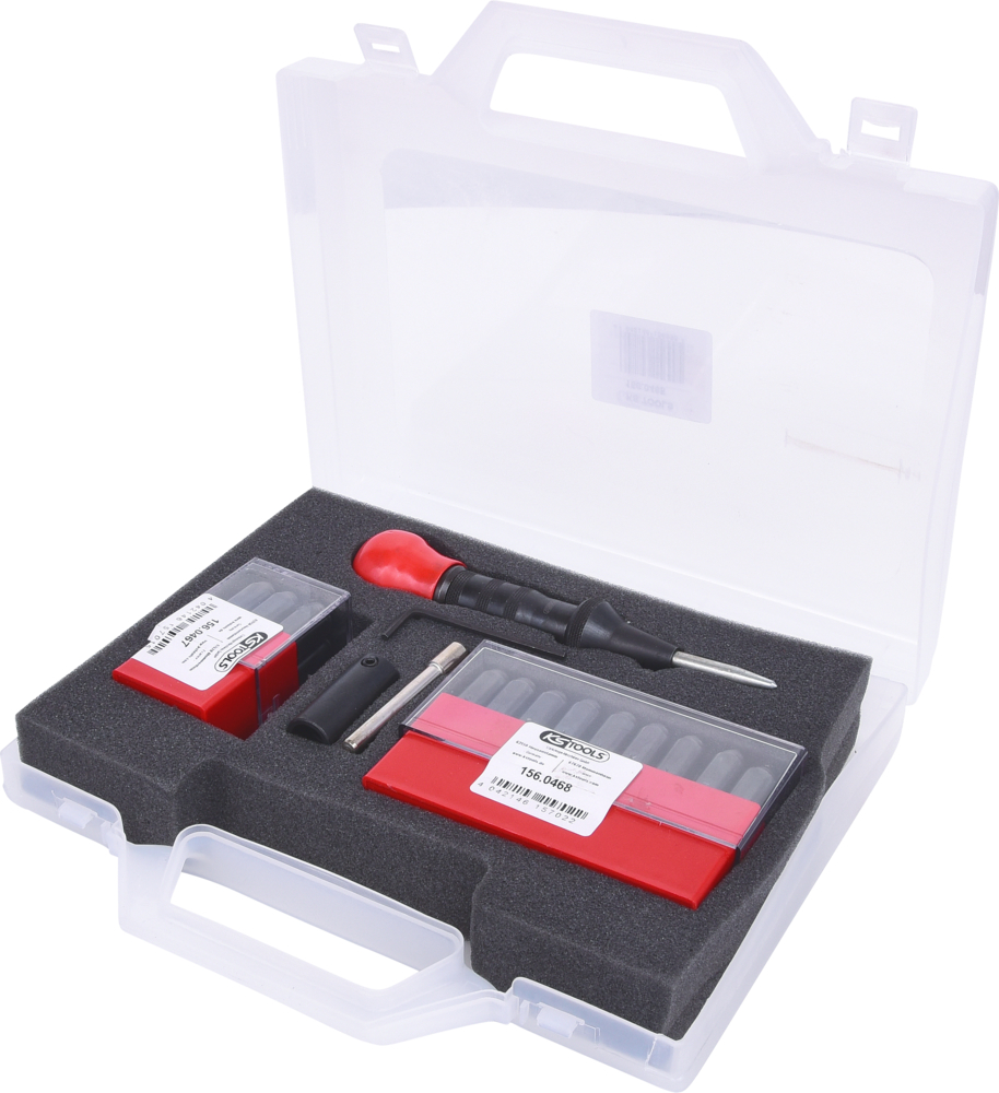 Coffret de chiffres et lettres à frapper avec pointeau automatique image