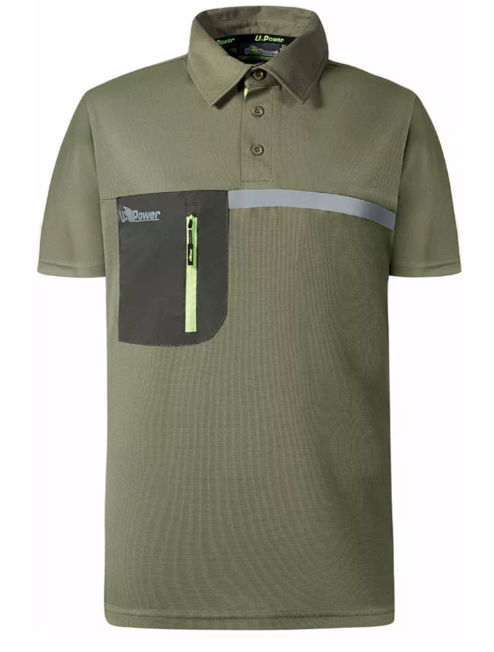 Polo de travail manches courtes en tissu LIBRA image