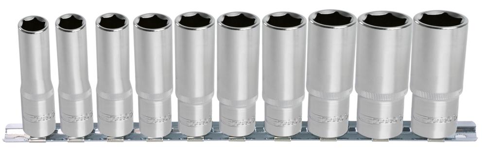 Rail de 10 douilles longues 6 pans ULTIMATE® 1/2'' image