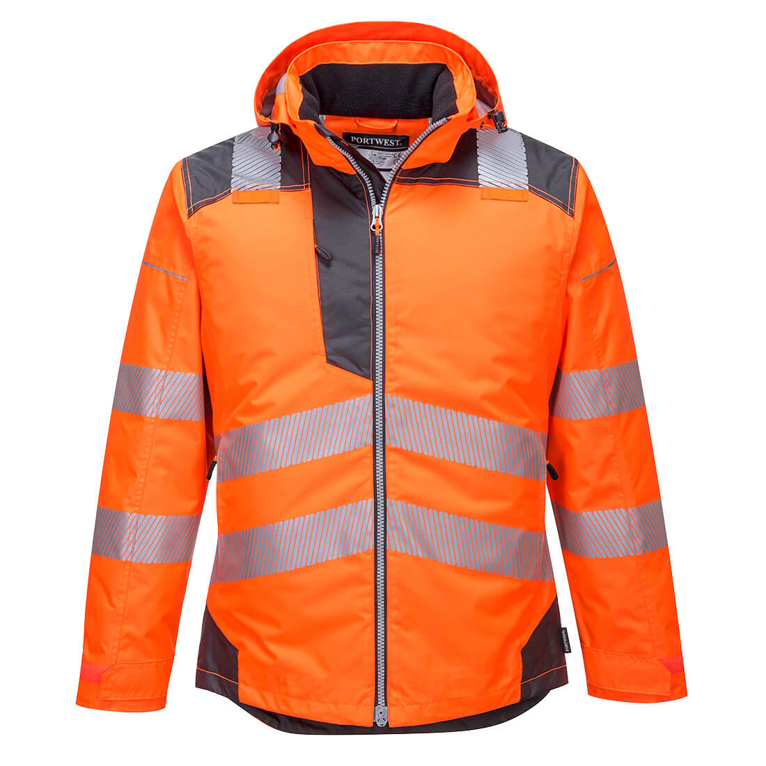 Parka HV PW3 Orange/Gris image