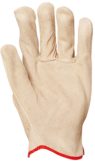 Lot de 12 paires de gants Manutention maîtrise tout croûte vachette standard image