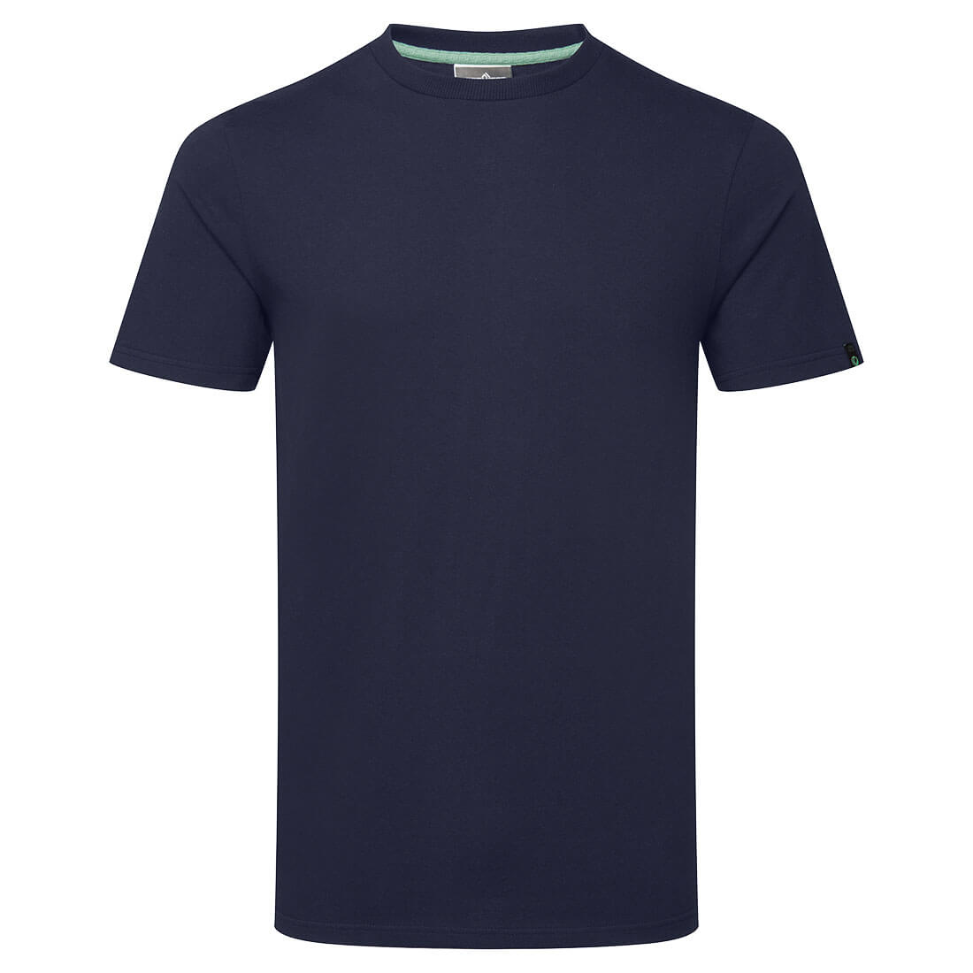 T-Shirt MC coton biologique recyclable Marine image