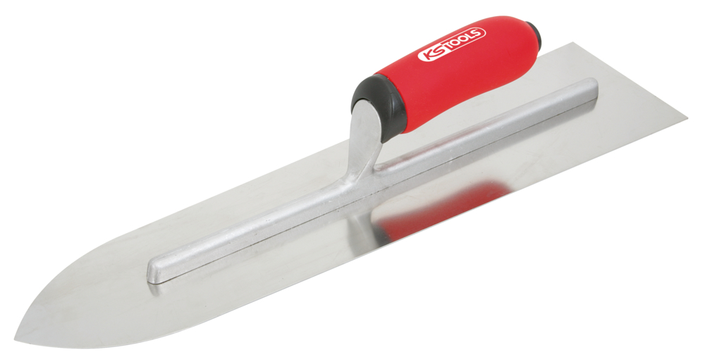 Platoir flamand pointu - lame inox - manche bi-composant - dim. 110x90x455 mm image