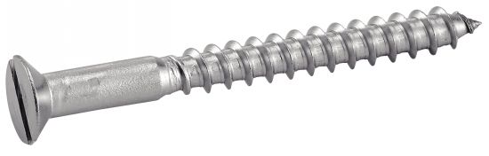 Vis à bois tête fraisée fendue - Inox A4 image