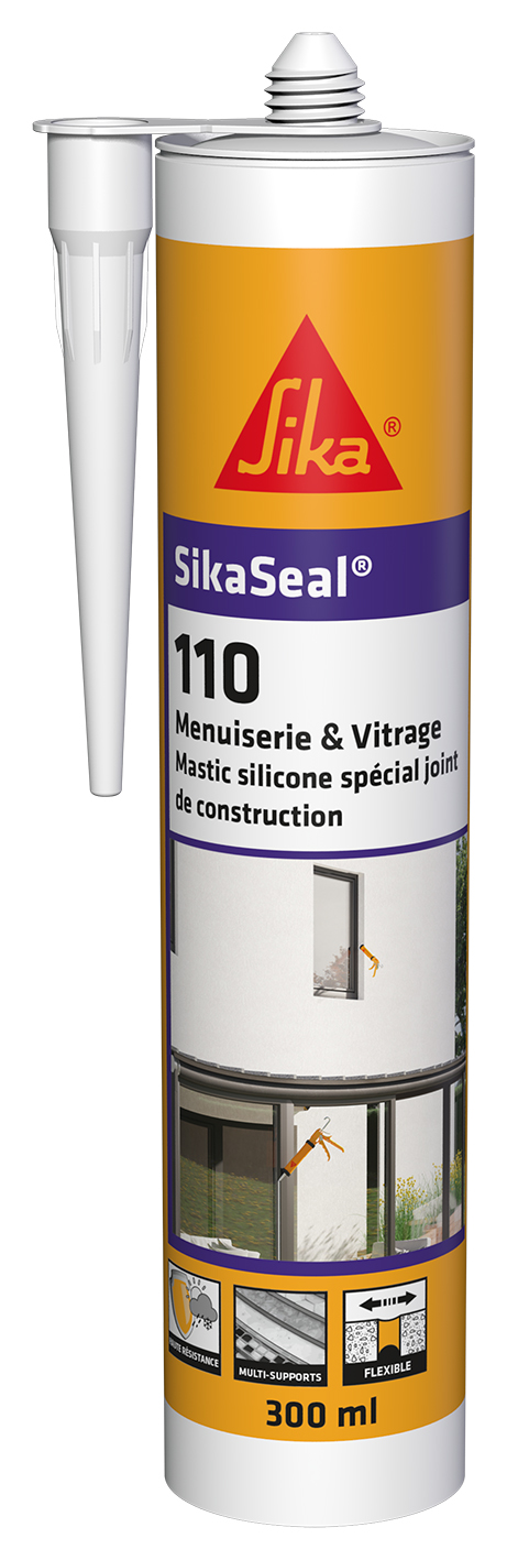 Sikaseal 110 Menuiserie & Vitrage - Cartouche de 300 ml image