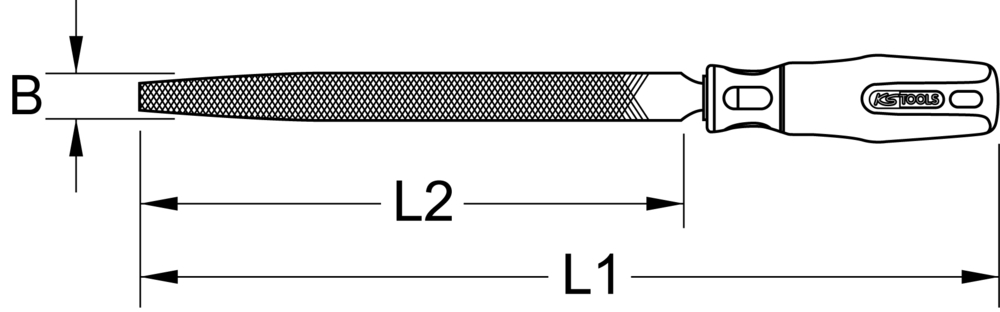 Limes demi-rondes BERYLLIUMplus image