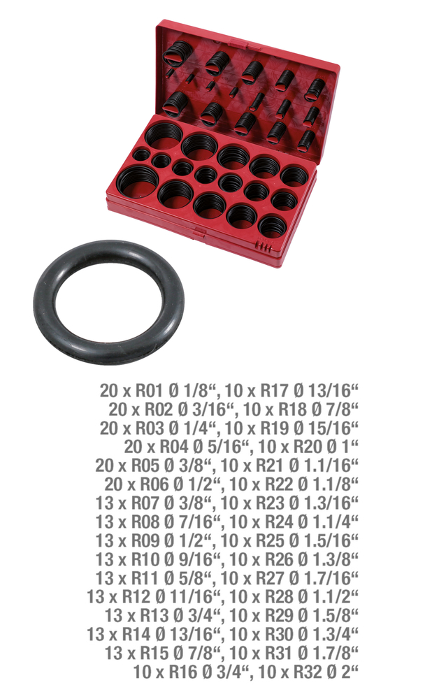 Assortiment de joints toriques en pouces x407 image