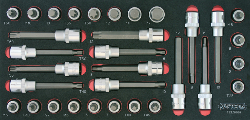 Module de douilles tournevis ULTIMATE 1/2'', 32 pièces image
