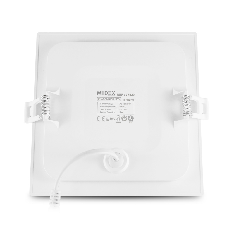 Plafonnier LED Downlight encastrable SLIMY CARRE ECO image