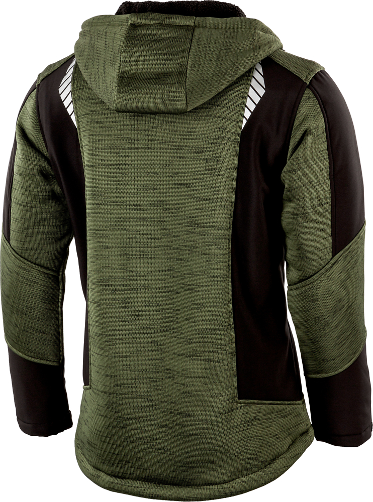 Veste à capuche ALDRIN - vert/noir image