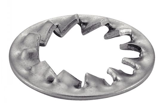 Rondelle -Eventail- à dentures intérieures JZ - Inox A2 image