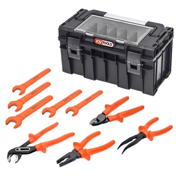 Kit d'outillage isolé pour intervention majeure sur véhicules électriques ou hybrides image