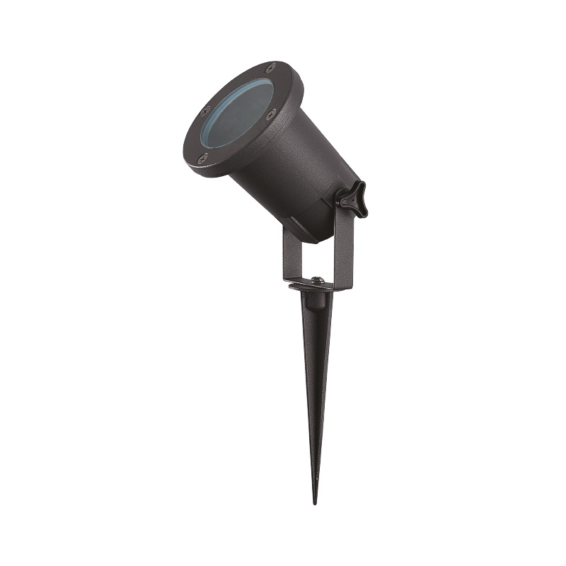 Projecteur piquet noir pour jardin TULIPE image