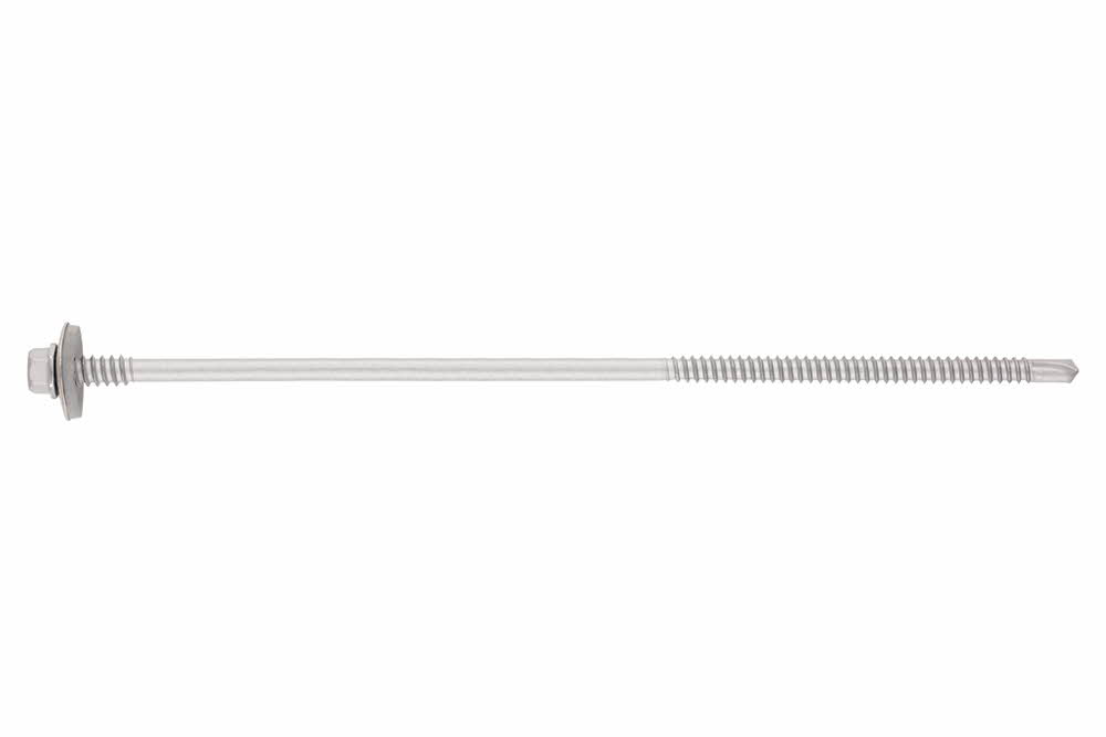 Boite de 200 - Vis autoforeuse avec rondelle en acier inox A2 - Pointe foreuse #3 Atlantis C4-M image