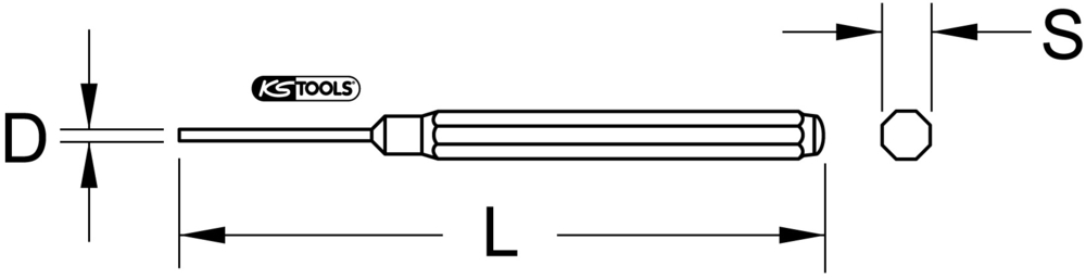 Chasse-axes avec système R-Ball - corps hexagonal image