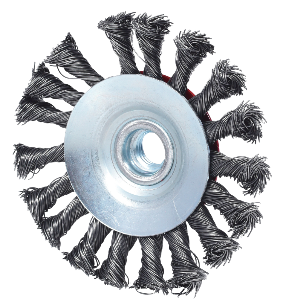 Brosse acier torsadé 0,5 mm image