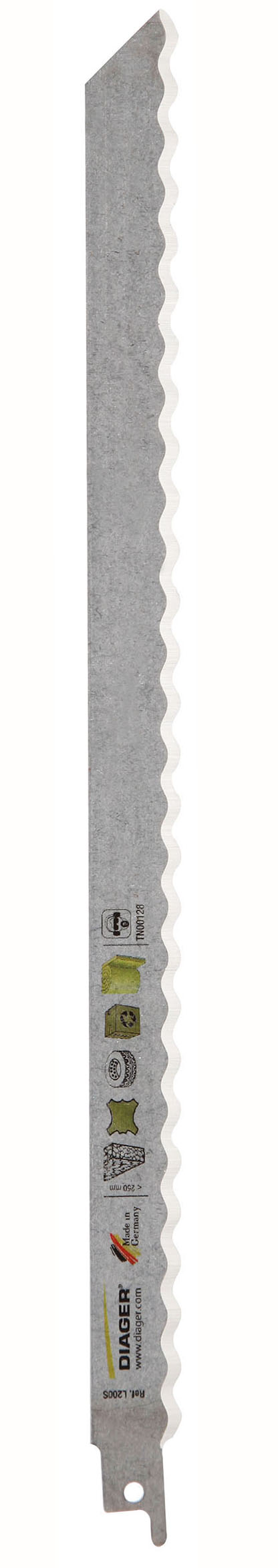 Pack de 2 lames scie sabre pour matériaux d'isolation - L200S image