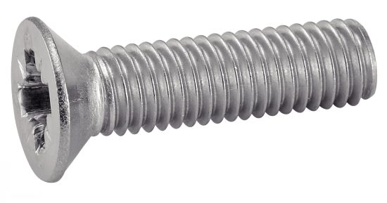 Vis à métaux tête fraisée pozidrive - Inox A2 image