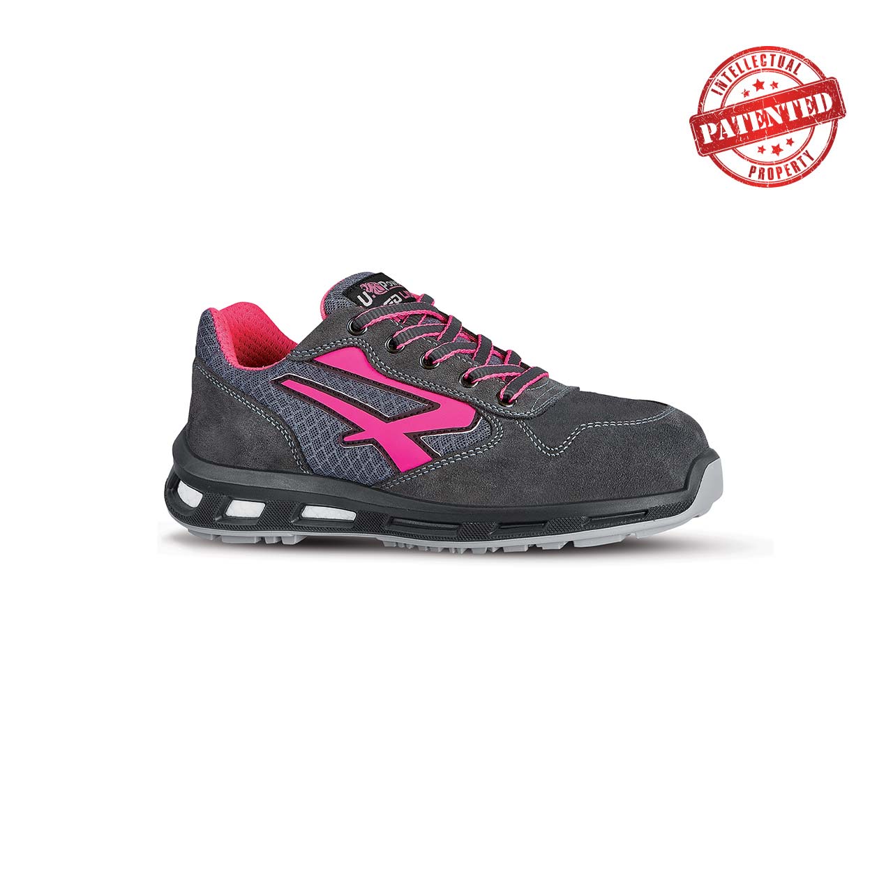 Chaussures de sécurité basses VEROK ESD S1P SRC - Gris/Rose image