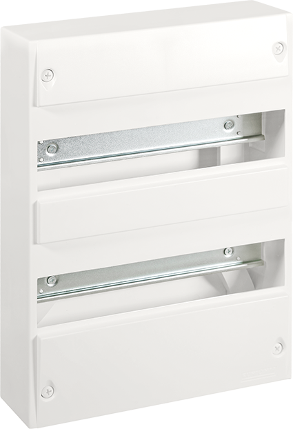 Coffret modulaire d'interieur  bornier Ph+N+T + obturateur fractionnable image