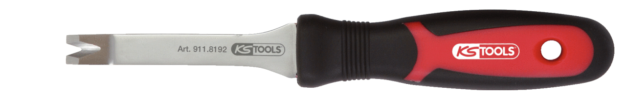 Dégrafeur de clips, tête en forme de V - l. 5 mm P. 8 mm image