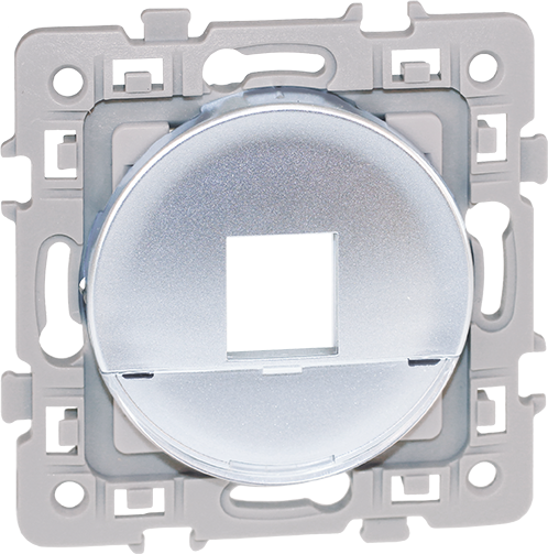Plastron RJ45 format KEYSTONE - SQUARE image