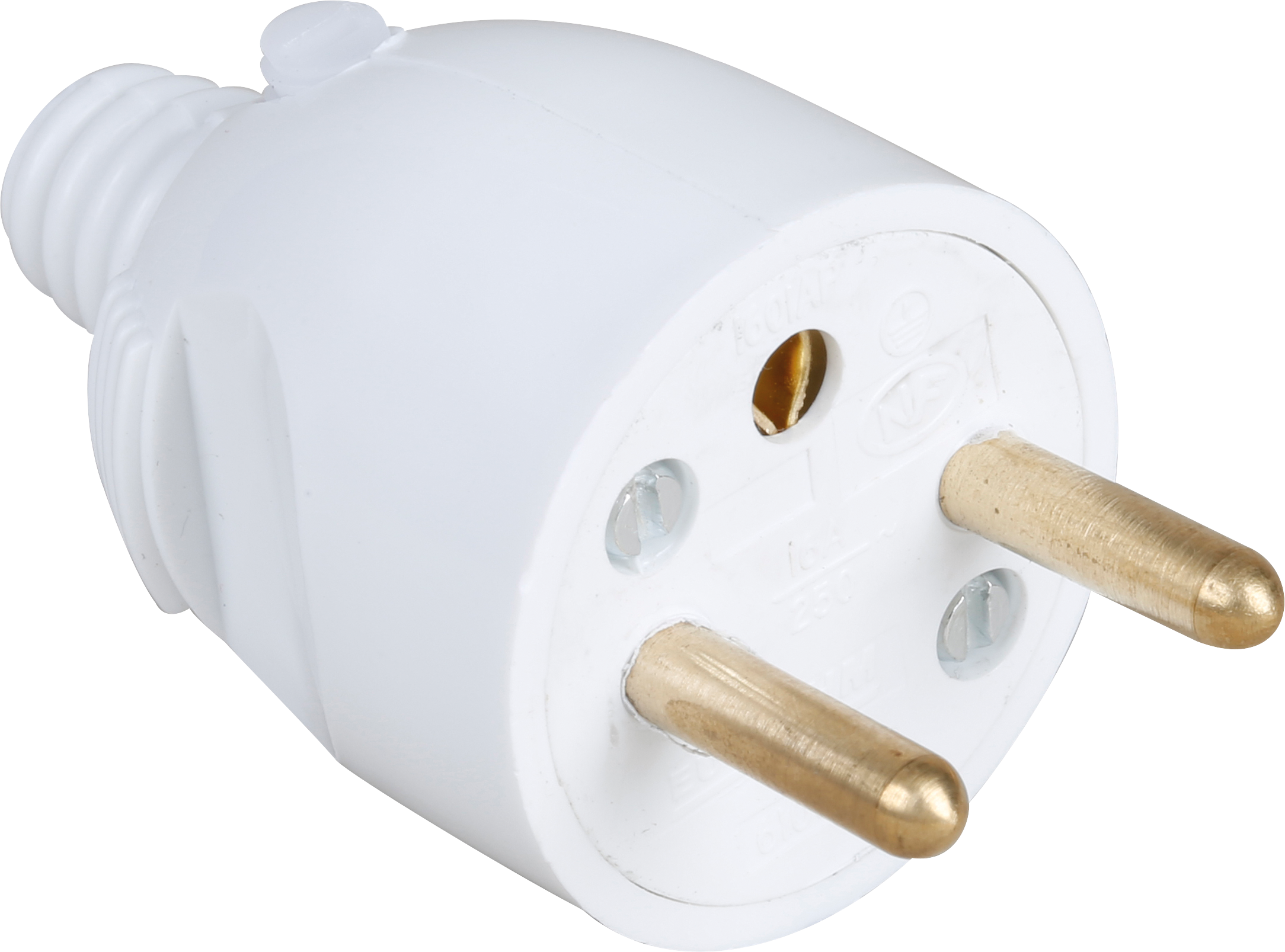 Fiche 16A male coiffe blanche (étiquette unitaire) image