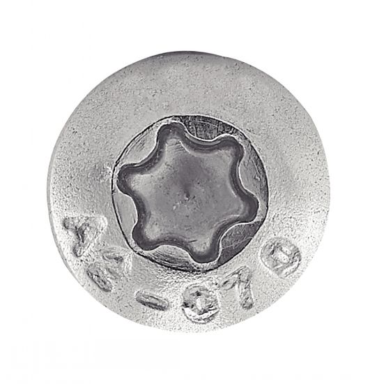 Vis à métaux tête bombée six lobes - Inox A2 image