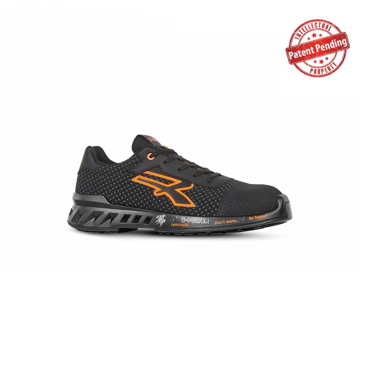 Chaussures de sécurité basses PETER ESD S3 CI SRC - Noir/Orange image