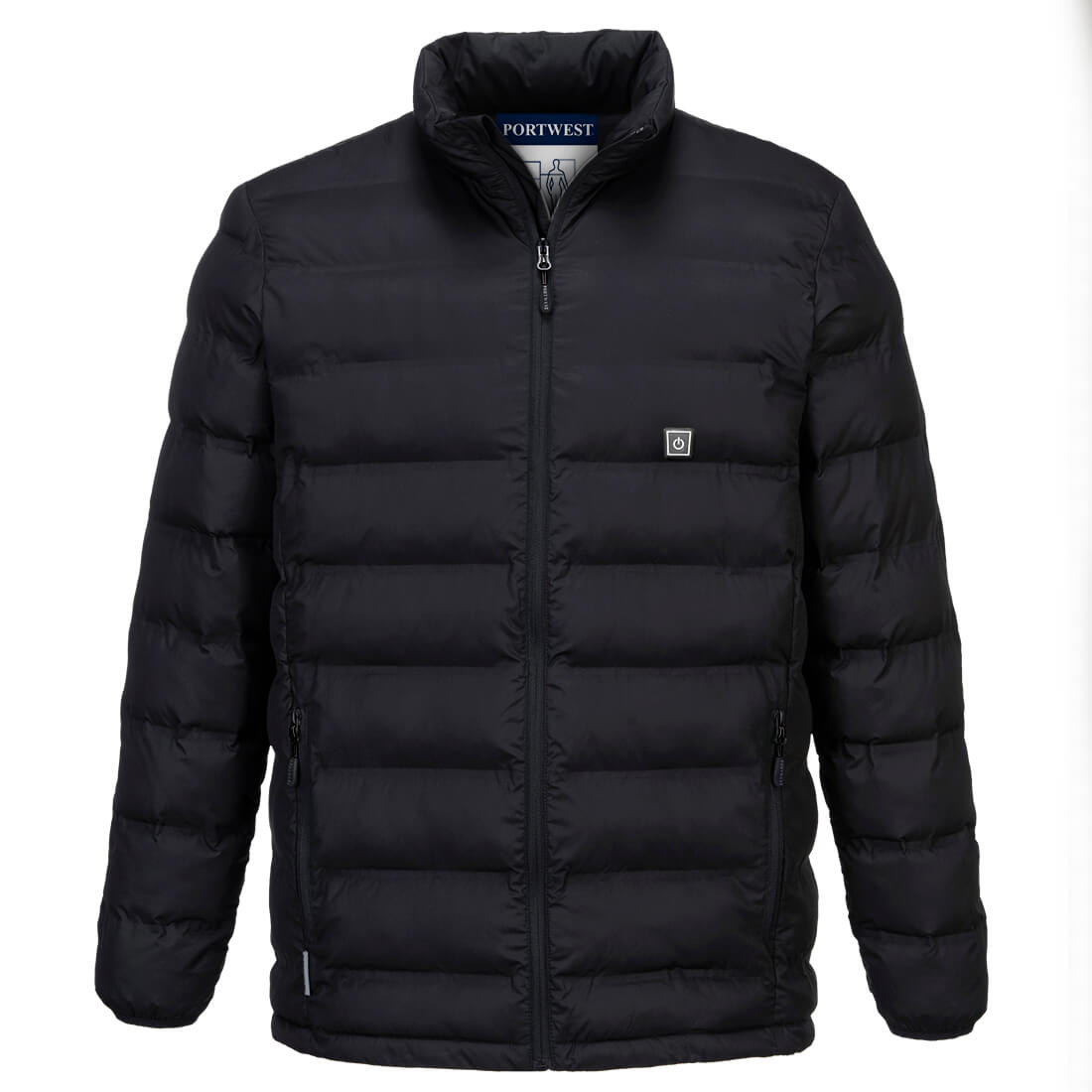 Veste Tunnel chauffée par ultrasons Noir image