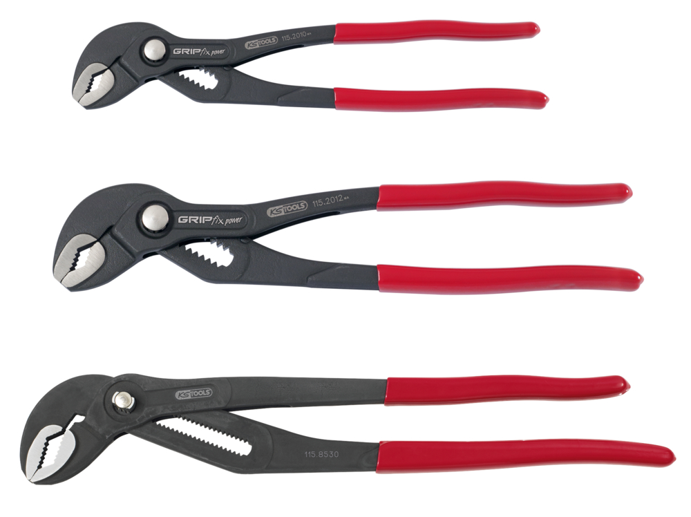 Lot de trois pinces multiprises à verrouillage 10'' - 12'' - 16'' image