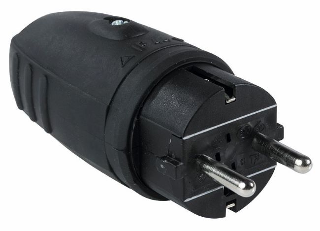 FICHE MALE 2P+T CAPACITE 3X2,5MM2 - IP44 image