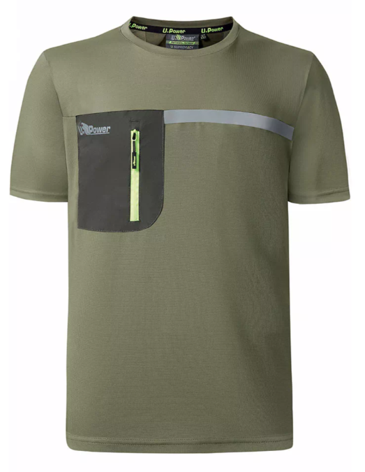 T-shirt de travail manches courtes en tissu CHRISTAL image