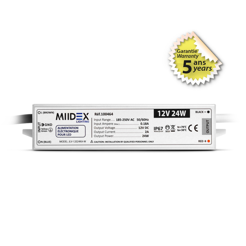 Alimentation électronique pour LED 24W image