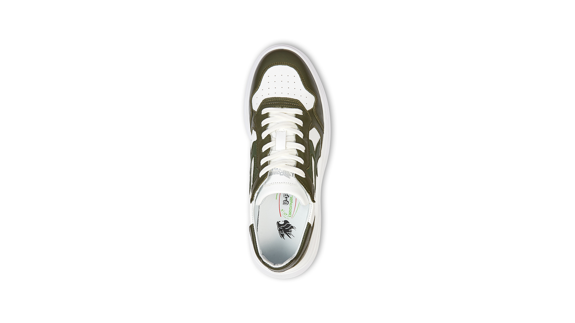 Baskets de travail non coqué basses GENESIS OB SR - Blanc/Vert image