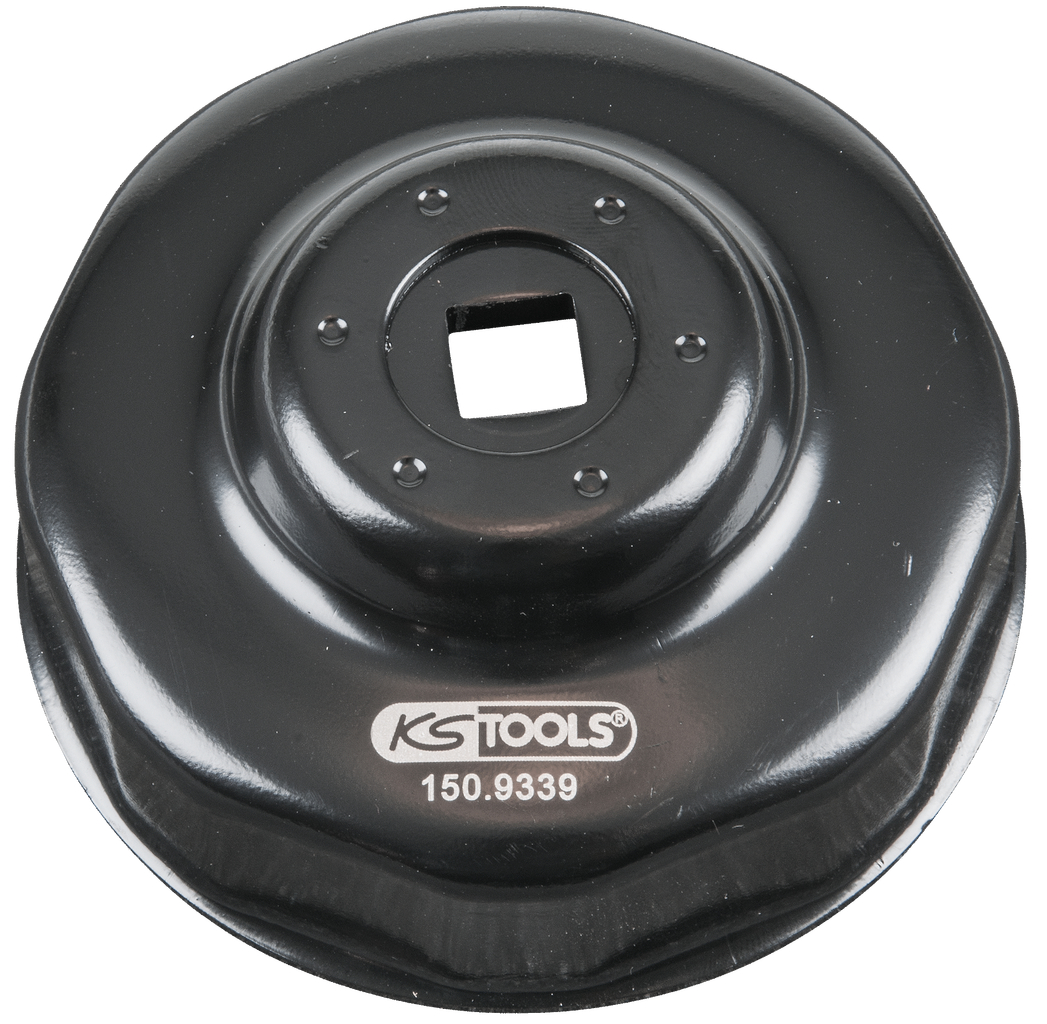 Cloche pour filtre à huile 3/8", diamètre 76 mm / 8 cannelures image