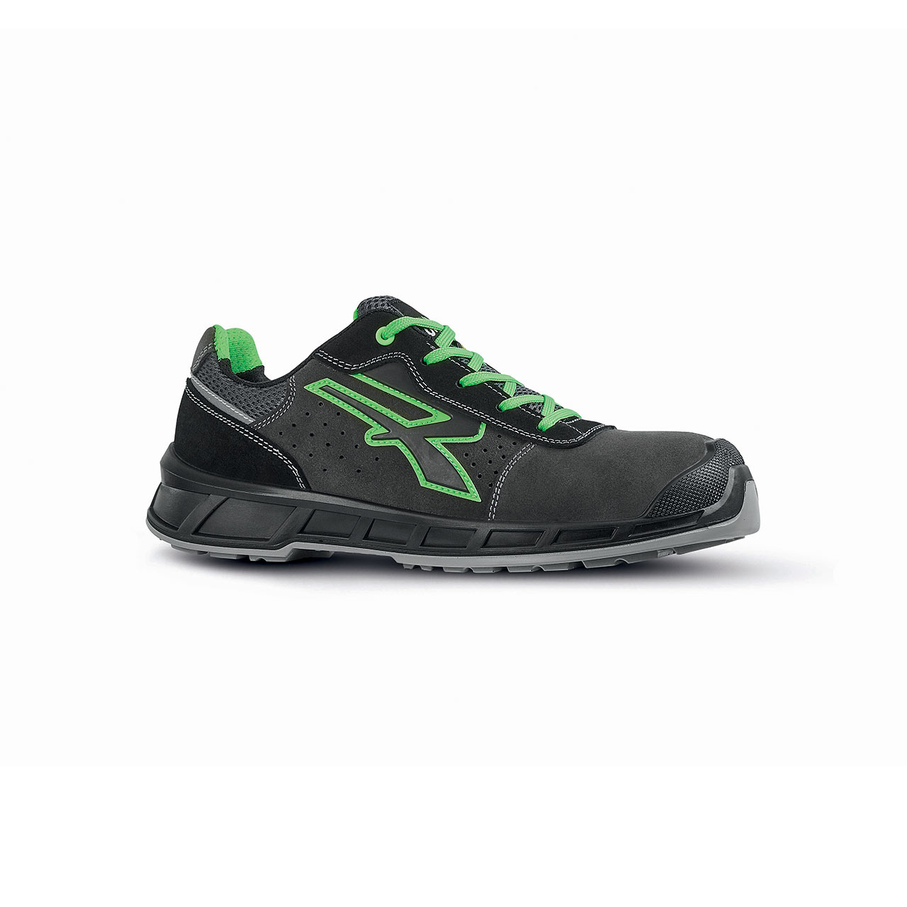 Chaussures de sécurité basses TAYLOR S1PS FO SR - Noir/Vert image