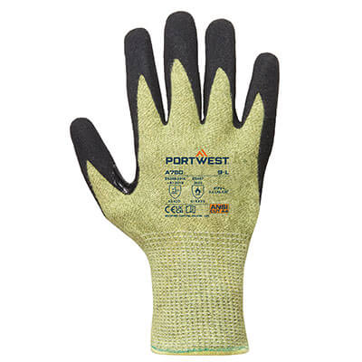 Gants Arc Grip Coupure D Vert/Noir image