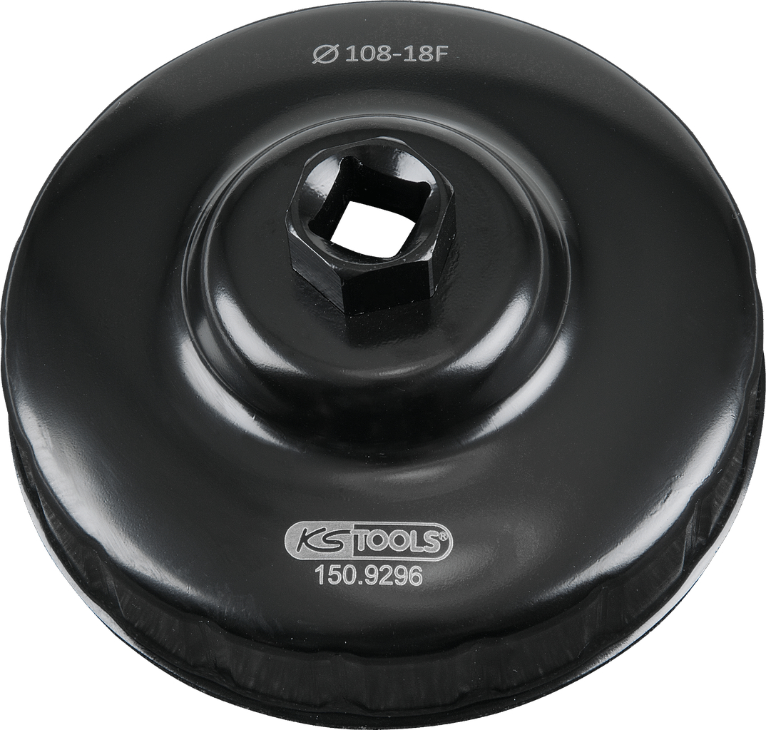 Cloche pour filtre à huile 1/2" diamètre 108 mm pour Renault et Opel image