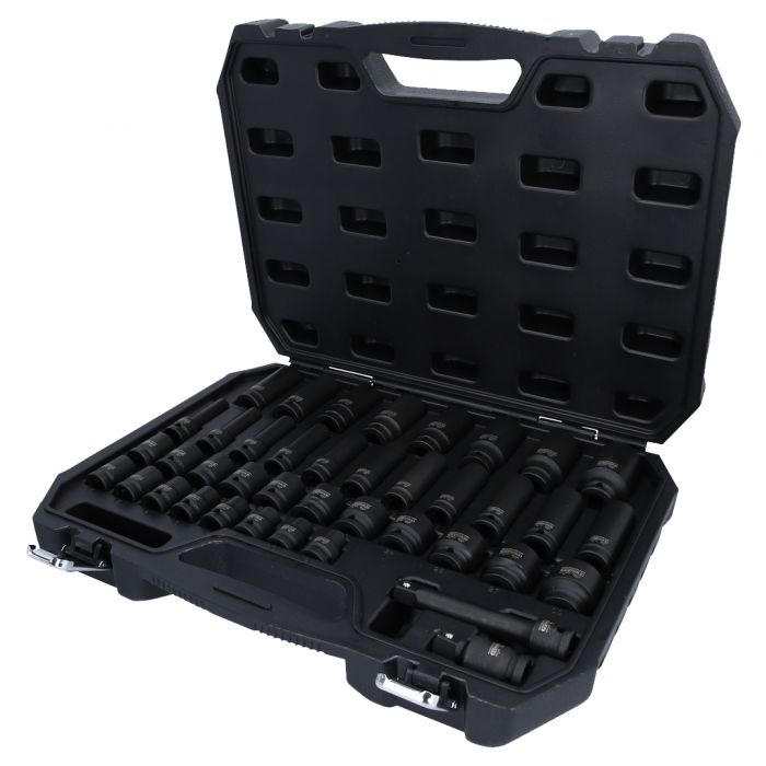 Coffret de douilles à chocs 1/2", 40 pièces image