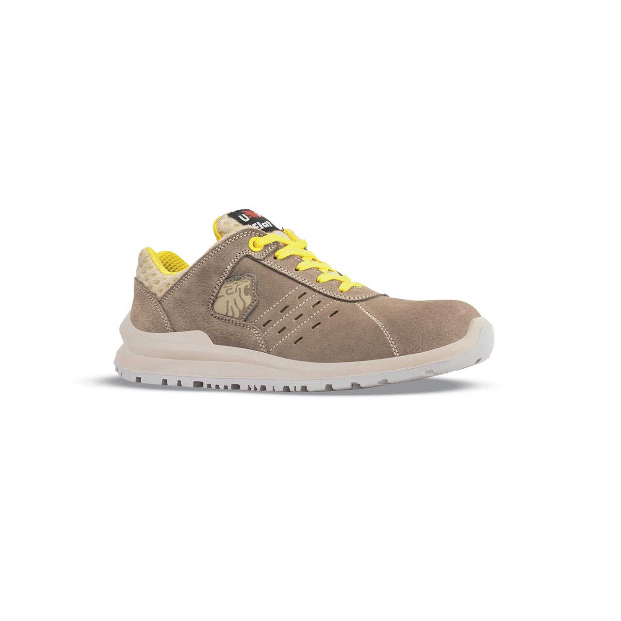 Chaussures de sécurité basses TOMMY S1P SRC - Marron/Jaune image