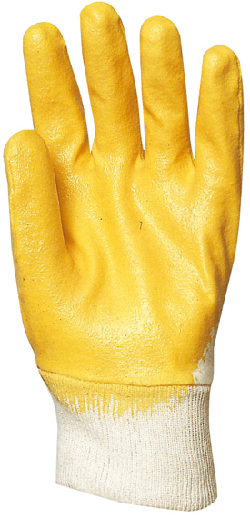 Lot de 10 paires de gants Manutention ultra light jaune - modèle standard image