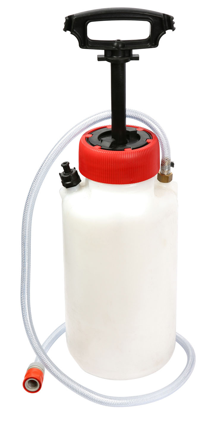 Pompe à eau plastique 10 litres prête à l'emploi avec tuyau et raccord - 368H image