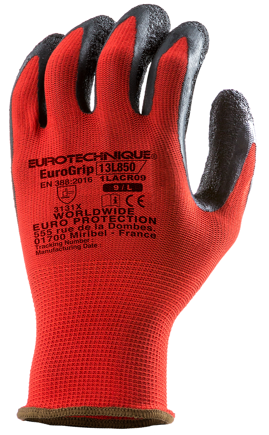 Gants Manutention EUROGRIP 13L850 paume latex image