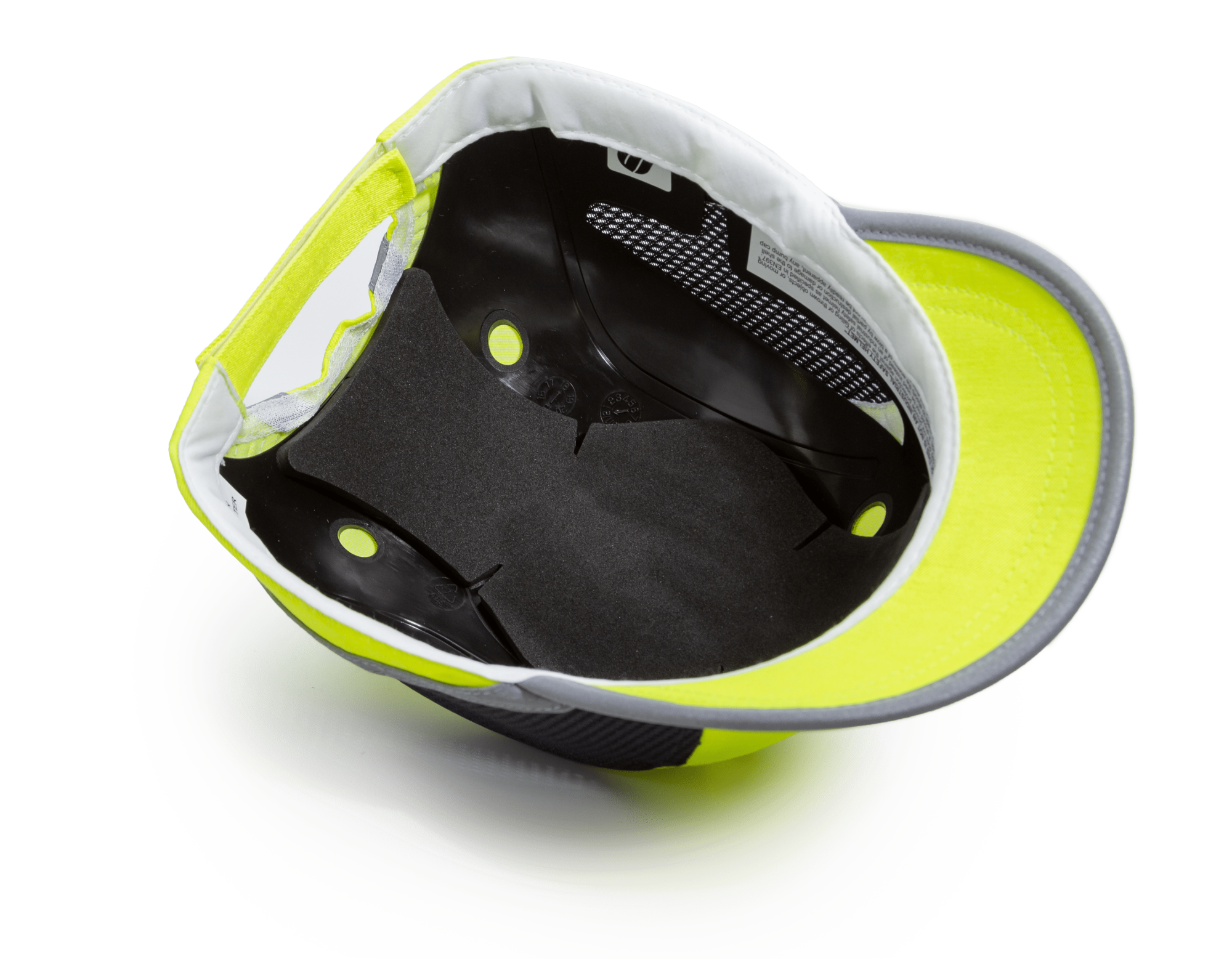 Lot de 10 - Casquette haute visibilité anti-heurt aérée coton/mesh visière 5CM image