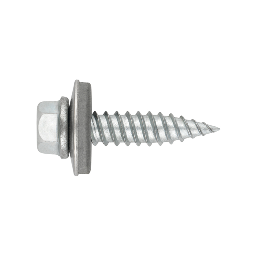 Boite de 500 - Vis à coudre Bimétal avec rondelle vulcanisée EPDM - Inox A2 image
