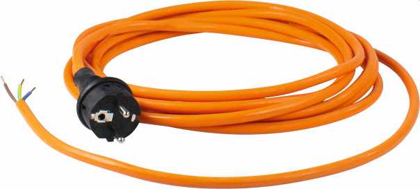 CORDON DE RACCORDEMENT H07BQ-F 3X1,5 - IP44 - ORANGE image
