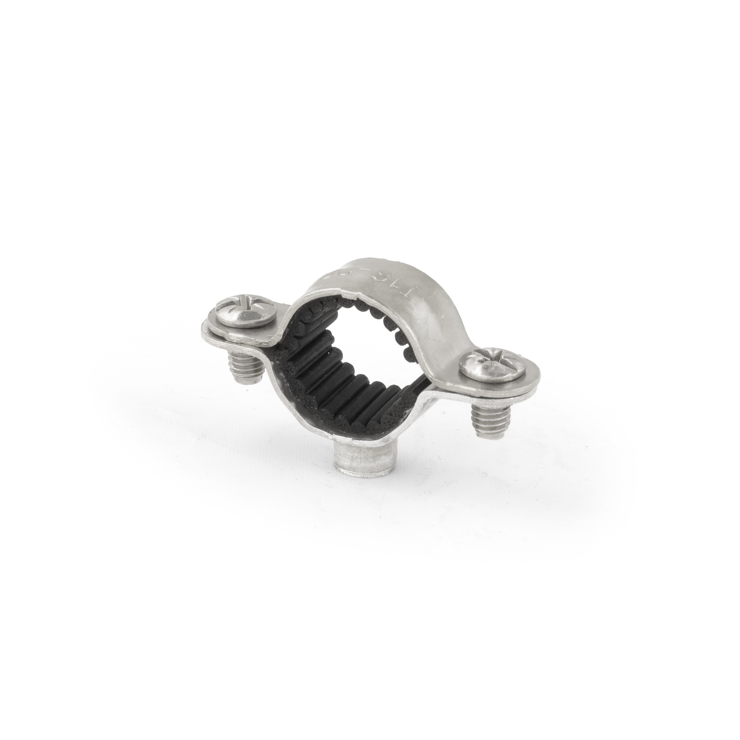 Colliers de plomberie simples isophoniques acier zingué embase M7 X 150 CSI image