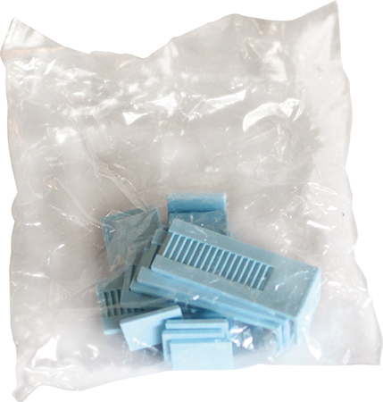 Clip pour couvercle de 52169 ; Crochet plastique en L pour 52169 ; Boite de centre Ø145mm image